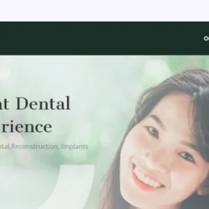 Athena Showcase website for dental studios