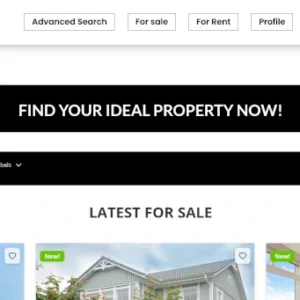 Estatex real estate website for real estate agencies