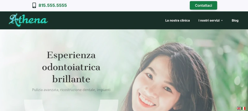 Athena Sito vetrina per Odontoiatri e oltre