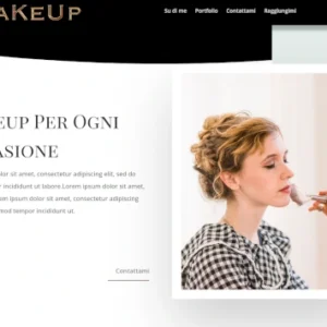 Xmakeup Sito vetrina per Make up artist